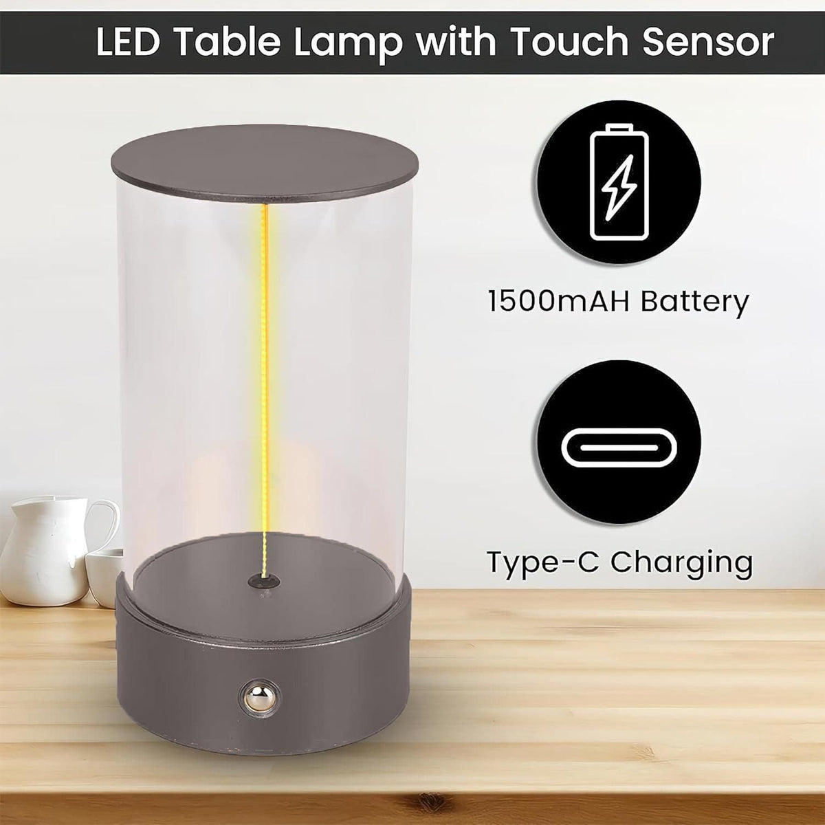 Magnetic lamp light