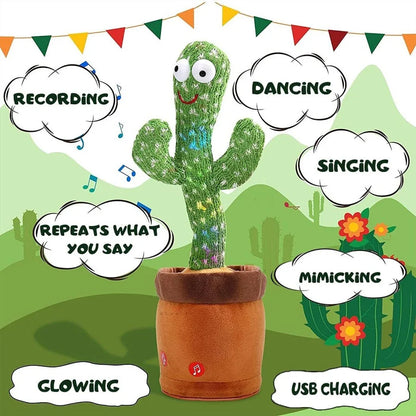 Talking & Dancing Cactus This Toy Talks